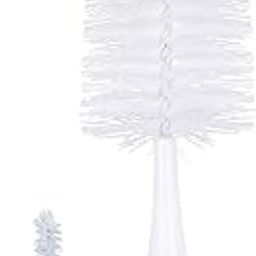 1st Step bpa Free 2 in 1 Bottle and Nipple Cleaning Brush with Suction Base and Nylon bristles for Easy Cleaning (Pink)-picture-1