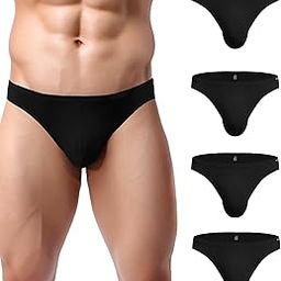 Men High Cut Sexy Brief Underwear Men's Classic Low Rise Stretchy Hip Briefs Pack of 1-image-73