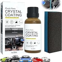 SHOPYSTAR Crystal Coating for Bike car Plastic Parts | 30ml PVC Restorer for Car Revitalizing Coating Agent | Car Maintenance Dashboard Plastic Parts Cleaner Polish Shining Accessories PACK OF 2-image-97