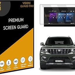 VISION GUARD PRO Screen Guard For MAHINDRA SCORPIO N 2022/8 INCH INFOTAINMENT Protector/Car TouchScreen Display Accessories ScorpioN [Not Tempered Glass]-image-14