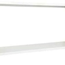 Genericc Spacious Slotted Angle Rack 2 ShelvesMultipurpose Powder Coating Storage Rack Dimension 15"X36"X35" (Orange/Ivory)-image-39