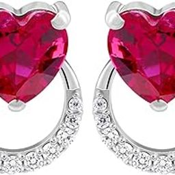 925 Silver Perfect Earrings| Gift for Girlfriend | With Certificate of Authenticity and 925 Stamp | 6 Months Warranty*-17