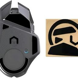 Crysendo Feet Replacement for Logitech G502 Lightspeed Wireless Mouse | Smooth Curved Edges Skates | PTFE Material Glide Pads (Mouse Not Included) (Black)-21
