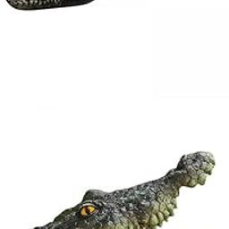Simulation Floating Crocodile Decoy Great for Pool Park Patio 2Pcs | Floating Decor-image-13