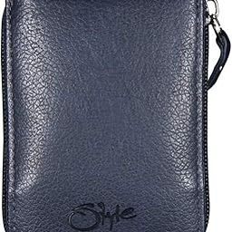 Genuine Leather Blue Card Holder||Debit/Credit/ATM Card Holder for Men and Women 12 Card Holder-picture-13