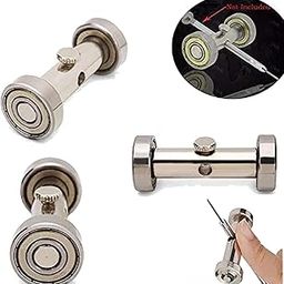 DIY Crafts Pack of 4 Pcs, Silver Steel Colour, 26mm Side Clamping Fixed Angle Honing Guide (Pack of 4 Pcs, Silver Steel Colour)-picture-1