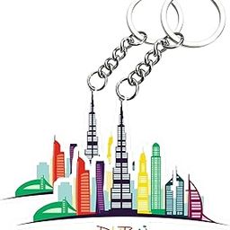 ShopTwiz Dubai Printed souvenir Keychain (Set of 2)-image-72