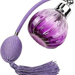 VELURA Women Girls Ladies 100ml Empty Refillable Travel Bottle Spray Perfume Bottle Purple|1 Piece Perfume Bottle| Vanity Perfume & Shaving |Collectibles-image-61