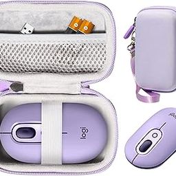 CaseSack Mouse Case for Logitech POP Mouse, Wireless Bluetooth Mouse (Purple)-13