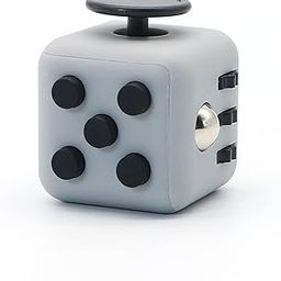 Appash Fidget Cube Stress Anxiety Pressure Relieving Toy Great for Adults and Children[Gift Idea][Relaxing Toy][Stress Reliever][Soft Material] (Gray&Black)-image-92
