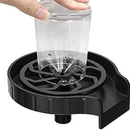 CHARITRA ENTERPRISE® Glass Rinser for Kitchen Sink Accessories Cup Washer for Sink Bottle Cleaner Sink Attachment Sink Cup Rinser Glass Washer for Sink Home Improvement Items Bar Glass Rinser-22