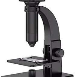 Smiledrive WiFi Digital Microscope for Students Kids Lab 2000x Magnification Dual Lenses with Dual Lens Wirelessly Connects with Android iOS Devices & with USB Wire with PC-14