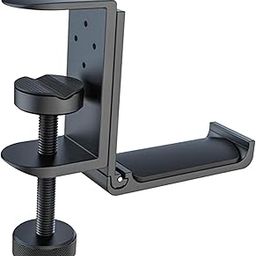 Metal Alloy Gaming Headset Headphone Hook Holder Foldable Stand Black A-image-52