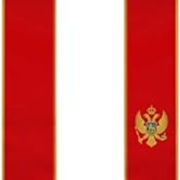 Monte Flag Graduation Shawl Sash Stole Wraps Scraf For International Study Pride Women Men-image-17