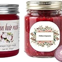 Willow Organics Red Onion Gel and Advance Pre-Wash Hair Mask Combo | Boosts Hair Growth, Strength, Reduces Hair Fall | Natural & Chemical | Control Hair Fall, Hydrates & Repairs - (Combo of 2)-53