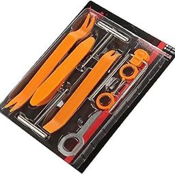 AASONS Car Door Plastic Trim Panel Clip Dash Radio Removal Pry Open Tool Kit | Dash Board Auto Audio Installer Vehicle Repairing 12pc Set-picture-12