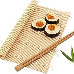 Perfect Pricee Bamboo Sushi Mat Onigiri Rice Roller Rolling Maker Tool-13