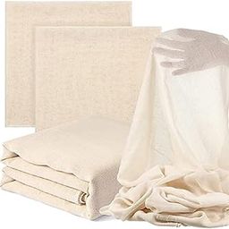 5 Metre 100% Cotton Muslin Cloth for Hung Curd, Paneer Making, Cheese Straining, and Kitchen Cooking | Multi-Purpose Cheesecloth for Nut Milk, Juice Straining, and Idli Steaming.-image-62
