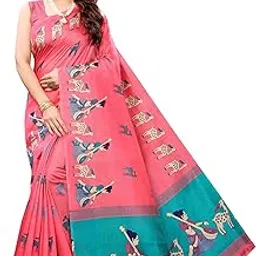 yashika Women's Khadi Art Silk Saree-picture-30