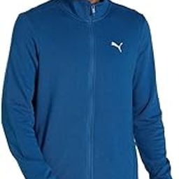 Men Cotton Blend Standard Length Jacket-image-91