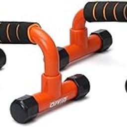 AIVIN Pro-Active Curved Push-Up Bar Home Gym Equipment for Men & Women for Training, Exercise Push up Stand Gym Accessories Home Use for Chest, Pushup Anti-Slip Push Ups Stand (Orange)-image-87