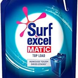 Surf Excel Matic Top Load Liquid Detergent 3.2 L Refill, Designed for Tough Stain Removal on Laundry in Washing Machines - Mega Pack (Package may differ)-1