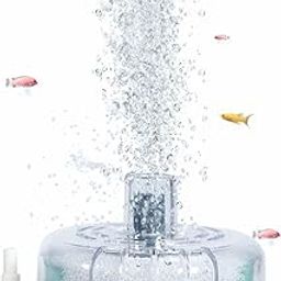 VAYINATO® (NX-300 | 8cm*5cm) Aquarium Mini Bio Sponge Nano Fish Tank and Bowl Filter | Ultra Thin Transparent Filter with BioSponge,Media and Airston(Air Pump Not Included) by Petzlifeworld-6
