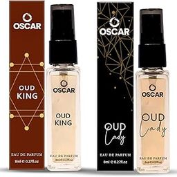 Oscar Oud King & Oud Lady Unisex Eau De Parfum Perfume with Long Lasting Frangrance, Pack of 2, 8ml each-image-74