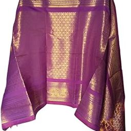 Perfect Shawls Small mango Design color Purple 2.mtr for special events honour guests Its beautiful and traditional shawl | Purple-image-20