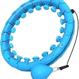 HOMEXA ENTERPRISE Smart Fitness Hoop with ABS Material, Weighted Ball, Hula Hoop Exercise-image-40