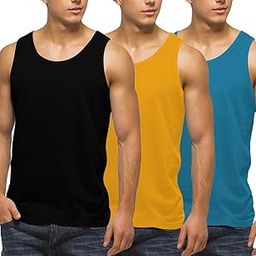 THE BLAZZE C0041 Men's Tank Tops Muscle Gym Bodybuilding Vest Fitness Workout Train Stringer-image-98