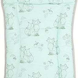 Masilo Organic Cotton Baby Changing Mat, for Newborn Baby Essentials Unisex - Clever Fox-image-63