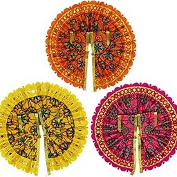 Ecommall Laddu Gopal Dress Size 2 Cotton Summer Poshak for Ladoo Gopal, Khana ji, Gopal ji, Krishna Clothes Kapde Combo (Set of 3)-image-75