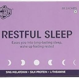Morning Fresh Restful Sleep Aid – 30 Sachets | Jetlag & Stress Relief | Mulberry Extract, L-Theanine, Silk Protein, Melatonin (5mg) | Non-Habit Forming, Clinically Backed, 100% Natural-10