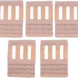 5x Flexible Womens Bra Extender 4 Hook 3 Rows Bra Extension Underwear Straps Skin Color Clothing, Shoes & Accessories | Womens Clothing | Intimates & Sleep | Bras & Bra Sets-31