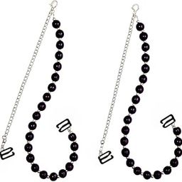 Pearl Bra Straps for Women Fancy Adjustable Invisible Shoulder Strap Strings Pearl Straps for Bra Tops&Dress Accessories,Bra Belt for Bra Tops,Pearl Beads Strings-image-19