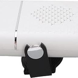 ELBME Heater Defroster, Driving Safety Car Defroster Defogger Heater ABS Shell 12V (White)-image-10