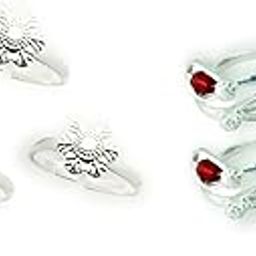 Kamada's Designer colorful Toe ring-image-42