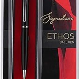 Cello Signature Ethos Ball Pen | Blue Ink | 1 Ball Pen | Twist Mechanism | Smooth Writing | Premium Metal Pen for Gift | Corporate Gift | New Year Gift-image-56