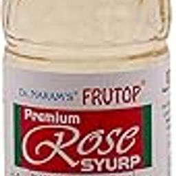 Dr Naram's Frutop Premium Rose Syrup 500g (Natural rose syrup - No Added Artificial Flavours and Colours)-picture-22