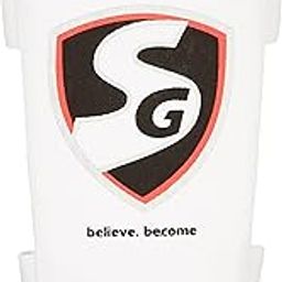 SG Test Cricket Elbow Guard | Color: White | Size: Small Junior | for Men & Boys | Material: Foam | Elastic Hook and Loop Straps | Protection for Superior Performance | Light Weight-9