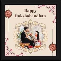 Mad Masters Set for Brother with Personalised Photo Frame | Bhaiya Bhabhi Kids Customised Gift (Design 230)-image-32