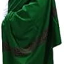 Men's Green Shawl, Warm Woollen Wrap-image-67