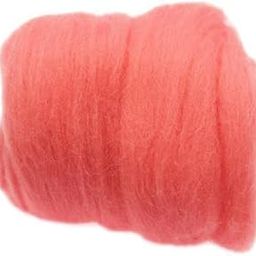 LOOM TREE® 5xHandmade 10g Wool Roving Fibre for Needle Felting Materials Pink 2 | Needlecrafts & Yarn | Spinning & Felting | Roving Wool & Fibers-picture-10