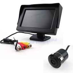 Autotrends Combo of Car Rear View Kit and TFT LCD Monitor with Car Reversing Camera-11