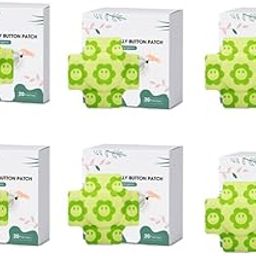 ZIBUYU® 120 Pcs Castor Oil Pack Wrap for belly button, Self Adhesive Castor Oil Packs Skin Friendly Non-woven for Liver Detox, Accelerate metabolism, Easy to Use, Anti-Seepage (Oil Not Included)-image-32