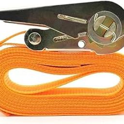 SARJAK 5 Mtr Porable Heavy Duty Tie Down Cargo Strap Luggage Lashing Strong Ratchet Strap Belt with Metal Buckle (Pack of 1)-Multicolor-image-50