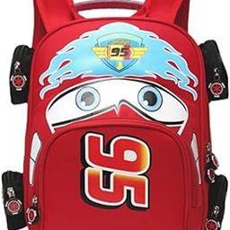 ADSON Fashion Children School Bags Cartoon 95 CARS Kindergarten Preschool Backpack Baby Toddler kids Book Bag Boy Backpacking,Baby Toddler kids Book Bag Kindergarten Boy Backpacking (Multi)-image-37