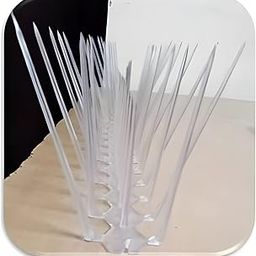 BirdFlee 7 Pcs. Set of 5 Row Polycarbonate Bird Spikes-picture-20