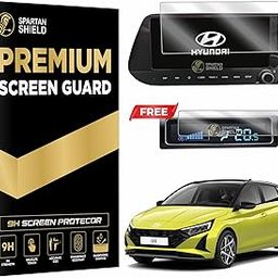 SCREEN GUARD For NEW HYUNDAI i20 2023 FACELIFT || ASTA OPTIONAL N LINE 10.25 INCH | Car Display Infotainment Music System Protector | i20 2024 9H Touch Screen Accessory [Not Tempered Glass]-14